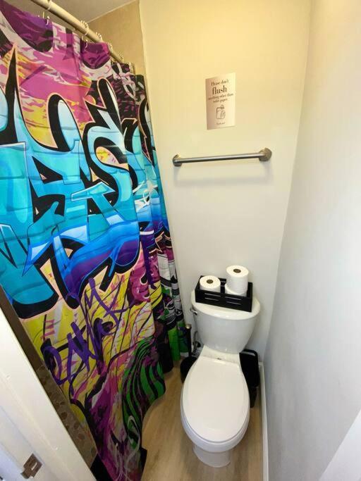 Cozy & Colorful Miami Art Canvas W/Hottub & Murals Ngoại thất bức ảnh